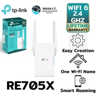 TP-LINK RE705X AX3000 Mesh WiFi 6 Range Extender รับประกันตลอดอายุการใช้งาน