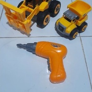 Diy truck and drill toys