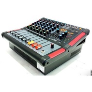 เพาเวอร์มิกซ์ เครื่องขยาย 700W แท้ มิกเซอร์ 6 ช่อง เอฟเฟคแท้ Power Mixer 6 Ch. A-One รุ่น L-6D Bluet