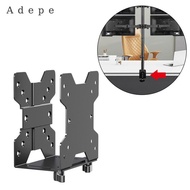 [Adepe] Mini PC Stand Thin-client Server Rack Adjustable Depth Wide Application Rust