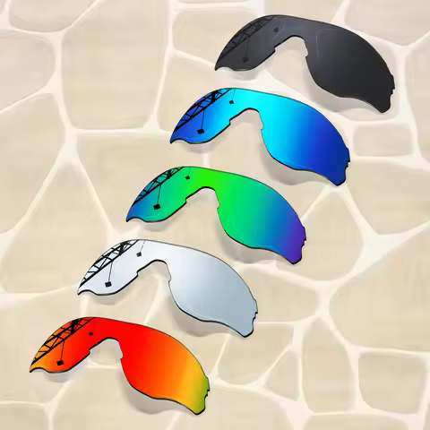 Anti-Scratch Polarized Replacement Lenses for Oakley EVZero Path Asian Fit OO9313 Sunglasses