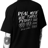 Attitude ATTITUDE Manual Gear T-Shirt Men Play Car Mountain Road Track Short-Sleeved Clutch Accelera