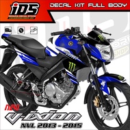Decal Vixion NVL Full Body Stiker Vixion NVL Full Body Dekal Vixion NVL Monster