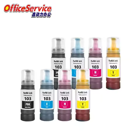 103 Refill Dey ink compatible for Epson EcoTank L1110‎ L1210 L1230 L1250 L1270 L3100 L3156 L3160 L32