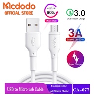 Mcdodo  USB to Micro 3A QC 3.0 Fast Charging  CA667