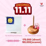 [HVVKED] Special Bundling Blocking Board Yarn Holder