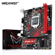 MACHINIST H81 Motherboard LGA 1150 NVME M.2 Slot Support i3 i5 i7/Xeon E3 V3 Processor DDR3 RAM H81M