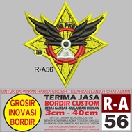 R-A56 LOGO DII PKB PATCH EMBROIDERY LOGO/ EMBLEM - GIB REVIEW TESTIMONI