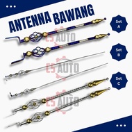 CS 1set Antenna Siam Bawang Antenna Hiasan Thailand Lori Kereta 4x4 set (2pcs)