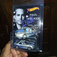 Custom Card For Paul Walker Fast And Furious Nissan Skyline Bnr34 Gtr R34 Rubber Tires Free Protecto