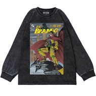 Patternmerch "Dio brando in city" Oversize T-Shirt | Oversized Longsleeve | Washing tee | T-shirt