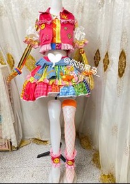 星夢學園 偶像活動アイカツ Aikatsu 夏樹未來 巨蟹座禮服cos服 除wig大全套
