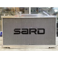 SYNERGY Radiator Double Layer SARD Honda Civic EP3 / ES 1.7 / Dc5 / Dc2 MT Aluminium Radiator Tangki