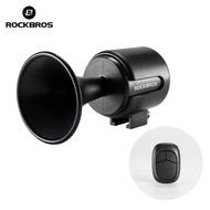 ROCKBROS Wireless Remote Electronic Horn 120 dB Waterproof MTB Road Bike Bell Type-C Rechargeable