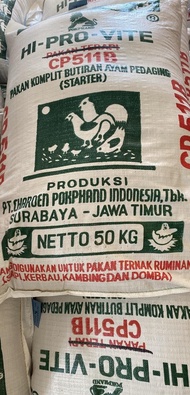 PAKAN AYAM PEDAGING CP 511B 50kg (KHUSUS GOJEK/GRAB)