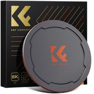 K&F Concept Magnetic Metal Camera Lens Filter Cap Just for K&F Magnetic Thread Fixed ND CPL UV Black