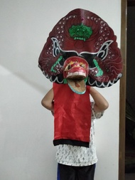 Barongan Devil Set - barongan anak2 umur 10 barongsai anak caplokan asli reok ponorogo besar murah d