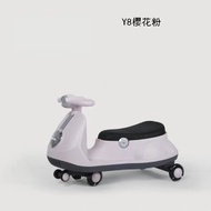 全城熱賣 - 嬰幼兒滑板車 三輪車,1一3歲靜音搖搖車寶寶妞妞車【櫻花粉色】#H099034299