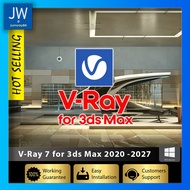 V-Ray 7 for 3ds Max 2020 -2027 (Full version with installation Tutorial)