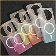 Gradient magnetic phone case For Vivo X300 X200 Pro mini/Ultra X200S IQOO 15 13 NEO 11 10 Z10 Turbo 