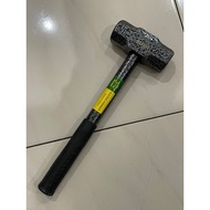 6lbs IRON pipe handle square hammer 6 lbs hammer square hammer square hammer gg IRON PIPE rubber she