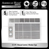 American Home 0.5 HP Window Type Aircon AHAC-55MNT 6月-x021
