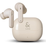 【Direct From Japan】Made in Japan, reliable &Less wireless earphones, warm gray, equipped with Blueto