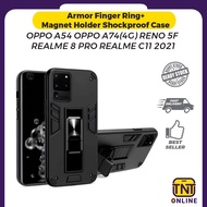 TNT Online OPPO A54 OPPO A74(4G) A76 RENO 5F REALME 8 PRO REALME C11 2021 BLACK PANTHER FINGER RING+