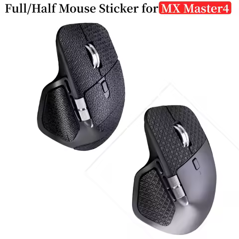 For Logitech MX Master 4 Wireless Mouse Grip Tape Skate Handmade Sticker Non Slip Lizard Skin Suck S