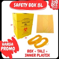 Safety Box 8L Medical Waste Box Medical Safety Box Medical Waste Box Biohazard Medical