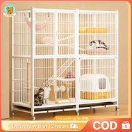 Cat Cage Extra Large 2/3/4 Layer For Many Cats Large Platform Cat House sangkar kucing besar