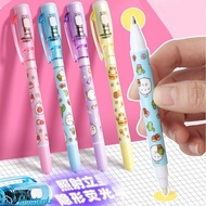 JENNIFERDZ Cute Invisible Marker, Mysteriously Disappearing Led UV Lamp Invisible Pen With Refills, 