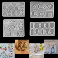 11Styles Geometric Figure Silicone Mold Jewelry Earrings Epoxy Resin Mold Set DIY Jewelry Handmade Making Finding Tools Supplies