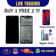 ORIGINAL Samsung A42 5G A426B Full Set LCD + Touch Screen Digitizer + LCD Frame Black