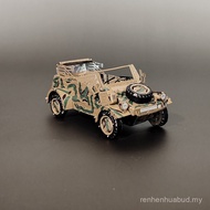 Crazy Model VW82 Barrel Cart All Metal Stainless Steel DIY Assembly Model 3D Glue-Free Three-Dimensi