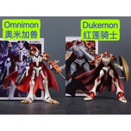 DIGIMON🔥OMNIMON DUKEMON 16cm🔥ACTION FIGURE TOYS STATUES💥数码宝贝皇家骑士团奥米加兽红莲骑士💥手办模型