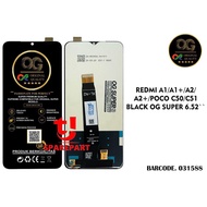 LCD TOUCHSCREEN XIAOMI REDMI A1 / A1 PLUS / A2 / A2 PLUS / POCOPHONE C55 / C51 ORIGINAL OG SUPER