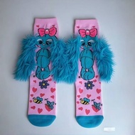 Cartoon Stocking Stitch Kids 3 D Tall Funny Half Crazy Characters