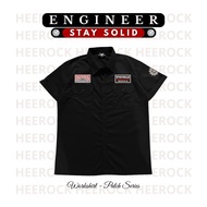 Heerock.id Workshirt - Engineering - STAY SOLID - Patch Series