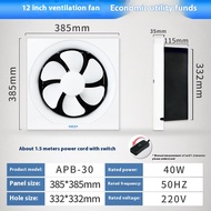 SADA Quạt thông gió nhà vệ sinh louver Quạt thông gió nhà bếp xả lampblack Quạt hút nhà vệ sinh hộ g