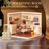 Ien ien Rolife Warm Dining Room Super Creator Miniature House DW015B
