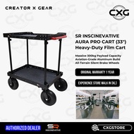 SR Inscinevative Aura Director Production Cart 33" 200KG Payload Foldable L86LxW60xH103cm