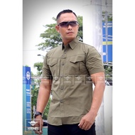 KEMEJA Paspampres Premium Tactical Shirt by Marines Tactical Gear (short)