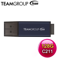 TEAM 十銓 C211 128GB 紳士碟 USB 3.2 隨身碟