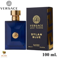 Versace Pour Homme Dylan Blue EDT 100ml. น้ำหอมแท้ พร้อมกล่องซีล