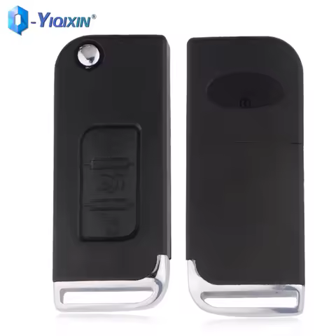 YIQIXIN 3 Buttons Remote Car Key Shell Case For Indian Mahindra Roger XUV 500 Flip Folding Replaceme