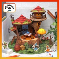 Dwarf House Assembly Paper Model - Dwarf House