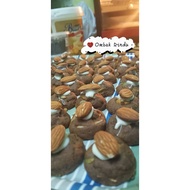 Biskut Ombak Rindu Kacang Badam Sebiji