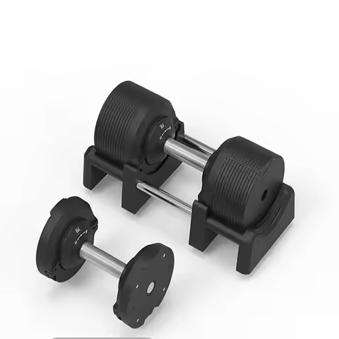 Droppable Adjustable Dumbbells Cast Iron 23.5KG 32.5KG 41.5KG Hot Sell Indoor Fitness Gym Dumbbells