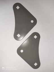 Corner Plate Gray (10 PIECES) for Slotted Angle Bar
